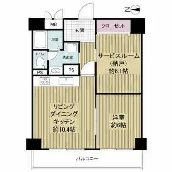 分譲駐車場付きのお部屋です