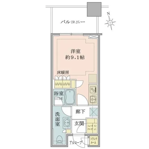 白金ザ・スカイ 間取