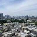 パーク・ノヴァ白金ヒルトップレジデンス 南側バルコニーから東方向の眺望