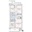 アメニクス川口 間取図