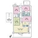 ライオンズマンション保呂公園第２ 間取図