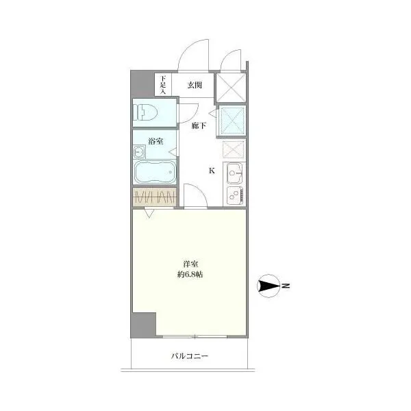エルニシア亀戸 間取図