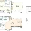 国立市谷保 間取図