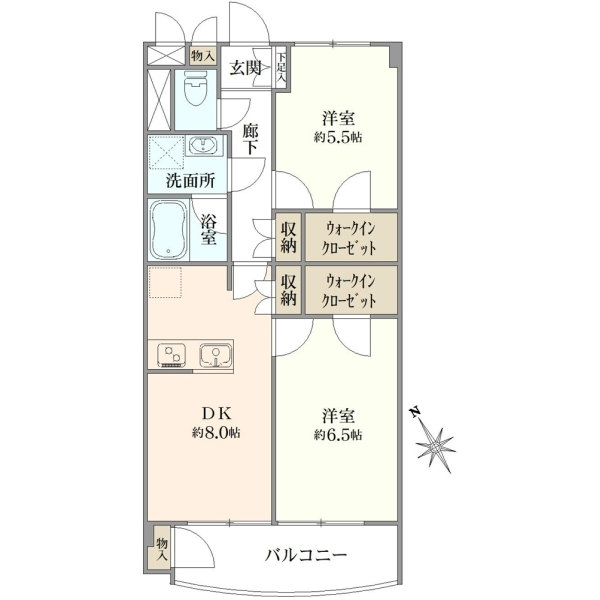 小日向ホームズ 間取図