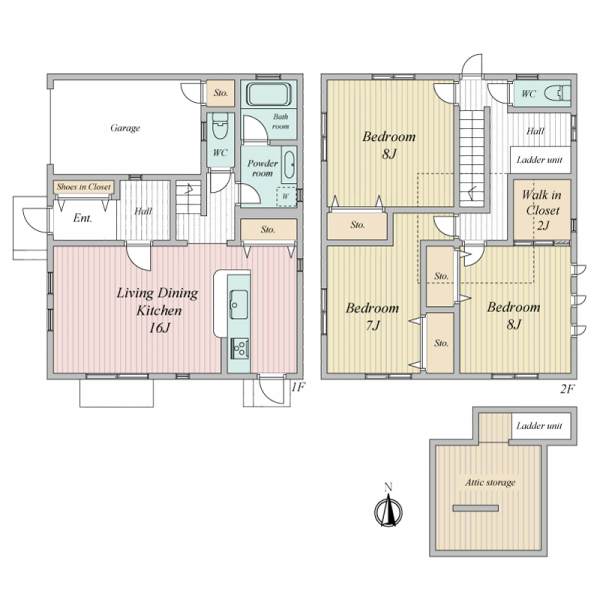 川崎市川崎区殿町２丁目 間取図
