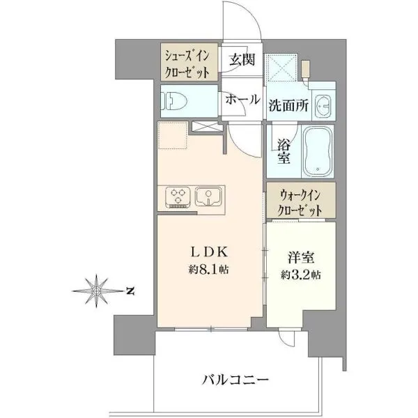 ネベル赤羽 間取図