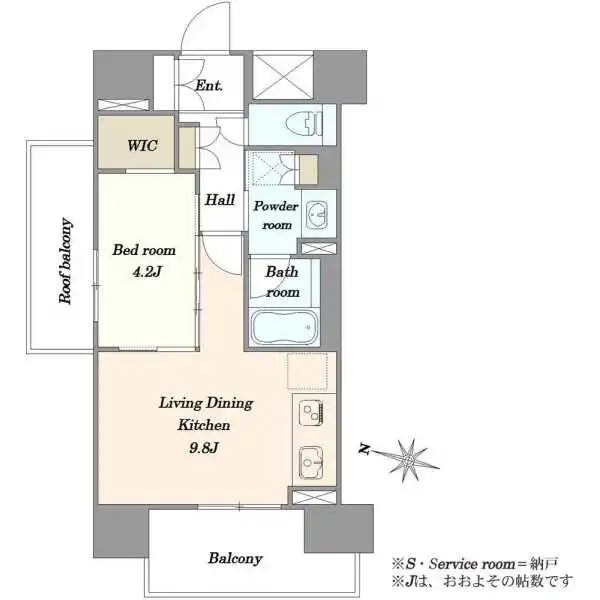 ベリスタ神楽坂　ＢＥＬＩＳＴＡ神楽坂 間取図
