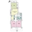 ライオンズマンション神戸元町通 間取図