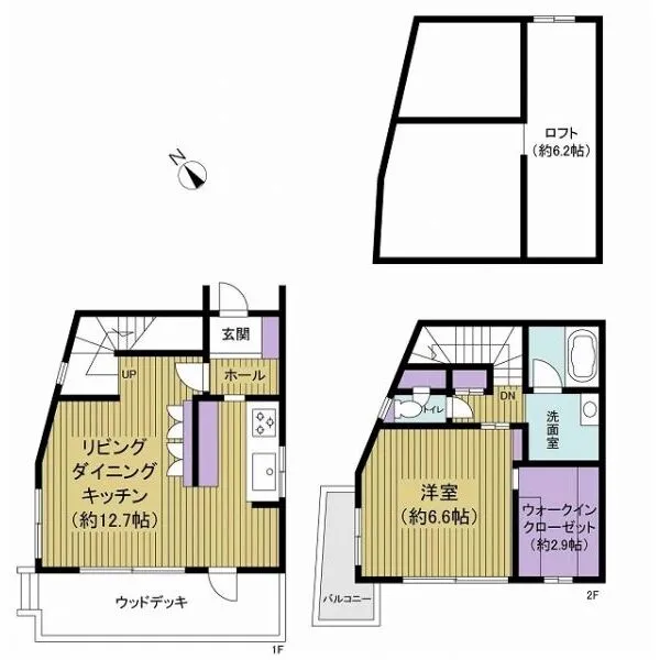 武蔵野市吉祥寺南町３丁目 間取図