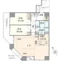 エアリス市川 間取図