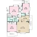 リーベスト松庵 間取図