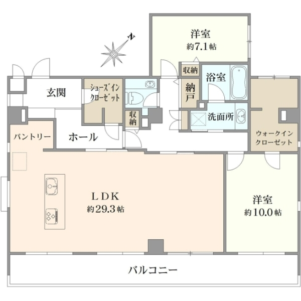 ナイスアーバン鶴見中央 間取図