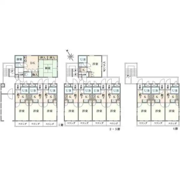 プルミエール2番館 間取図