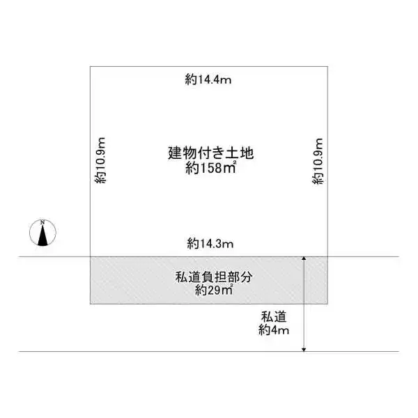 八尾市東本町５丁目 間取図
