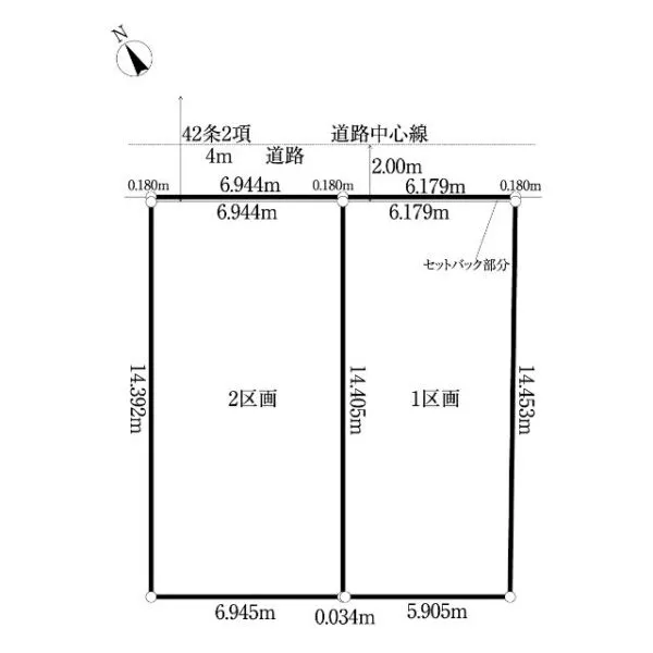 市川市伊勢宿 間取図