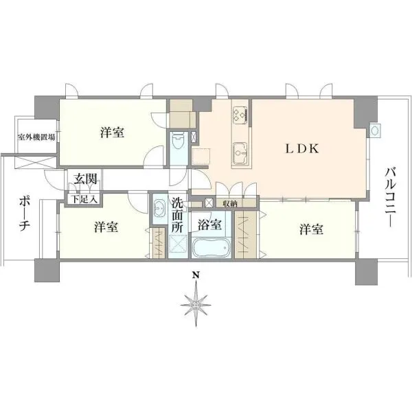 アーデル錦糸町アミュース 間取図