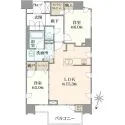 プラウド大泉学園ステーションフロント 間取図