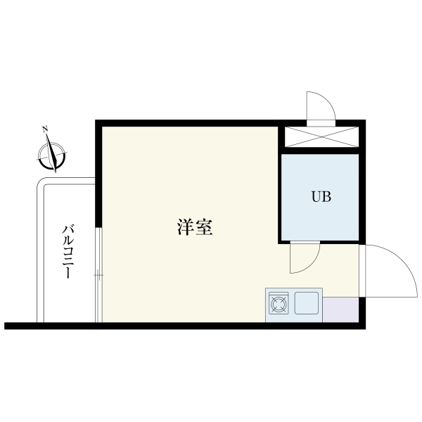 ハイシティ代々木公園 間取図