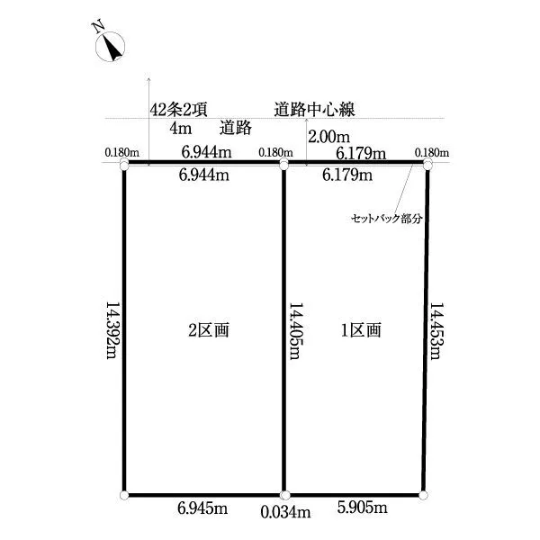 市川市伊勢宿 間取図