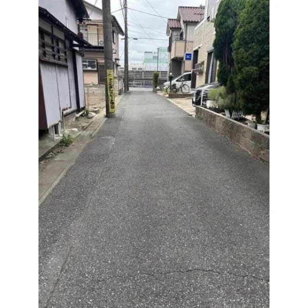 市川市伊勢宿 前面道路