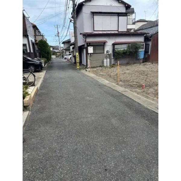 市川市伊勢宿 前面道路