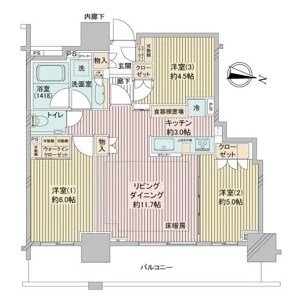 エクセレント　ザ　タワー 間取図