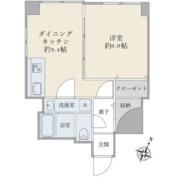 新倉マンション 間取図