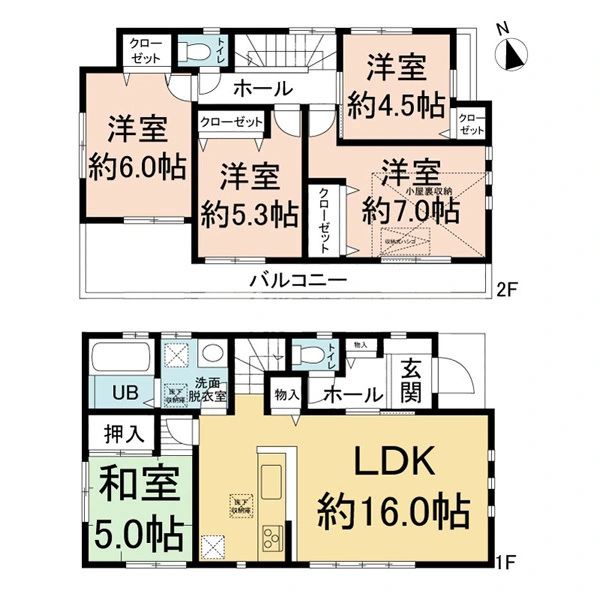 松戸市新松戸７丁目 間取図