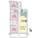 ライオンズマンション府中白糸台第２ 間取図