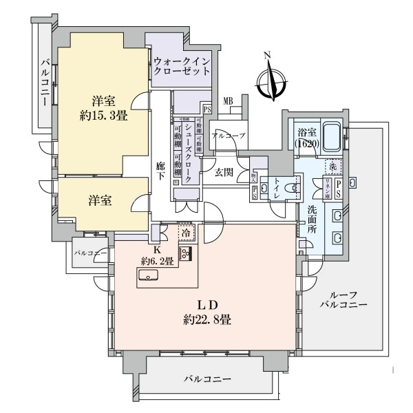 グランドメゾンThe覚王山ヒルズ 間取図