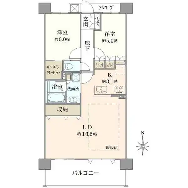 ウィルローズ船橋 間取図