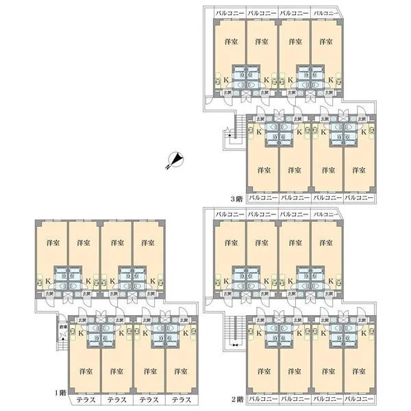 プレミール壱番館 間取図