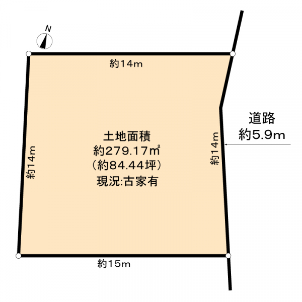 名古屋市名東区梅森坂２丁目 間取図