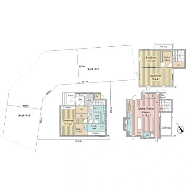 和光市下新倉２丁目 間取図