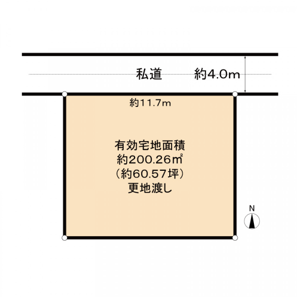 京都市右京区太秦一町芝町 間取図