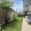 パルロイヤルアレフ赤坂 専用庭　南西向きにつき陽当り良好