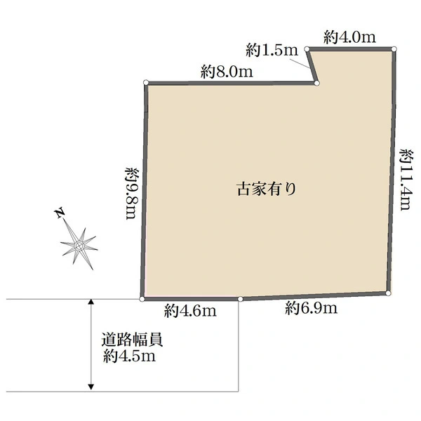 横浜市港北区日吉２丁目 間取図