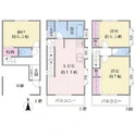 川崎市中原区苅宿 間取図