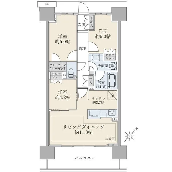 ＳＨＩＮＴＯ　ＣＩＴＹ（シントシティ） 間取図