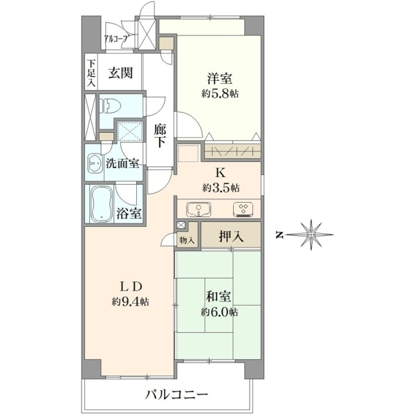 ファミール池袋本町 間取図