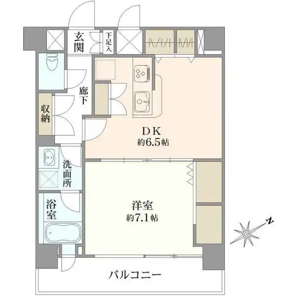 ブライズ中野坂上 間取図