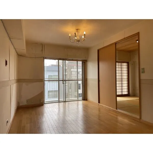 産業住宅三鷹第4アパート リビング