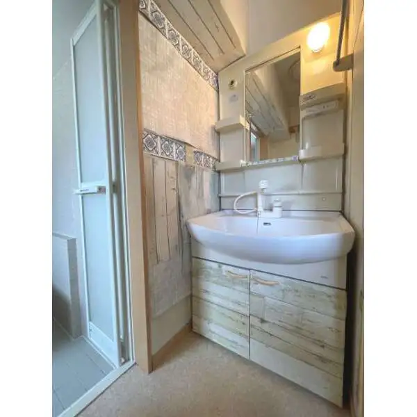 産業住宅三鷹第4アパート 洗面室