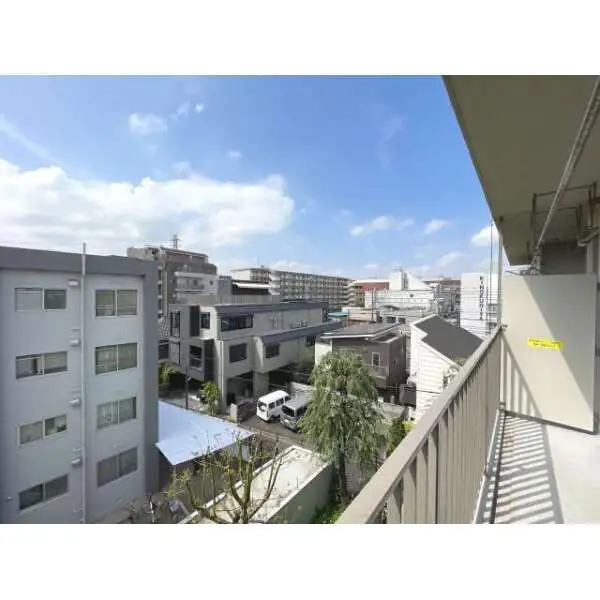 産業住宅三鷹第4アパート 和室からの眺望