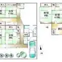 京都市上京区下長者町通油小路東入鷹司町 間取図