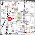 コムズシティ野江Ｃ棟 現地案内図