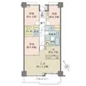 リノア北赤羽 2020年リフォーム実施の3LDK　ゆとりある設計で快適にお住まいいただけます　豊富な収納スペース有