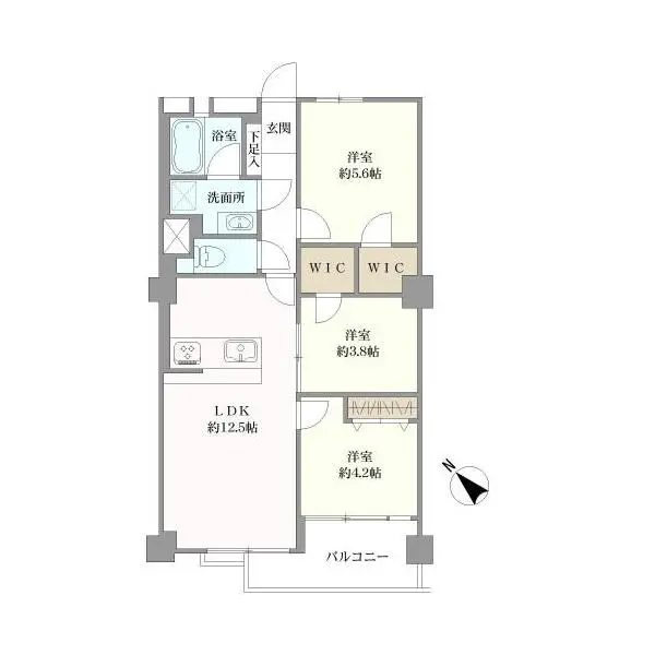 南砂住宅 間取図