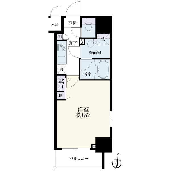 ガーラ・グランディ木場 間取図
