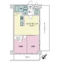 ダイアパレスクロッシングマインド横浜 間取図